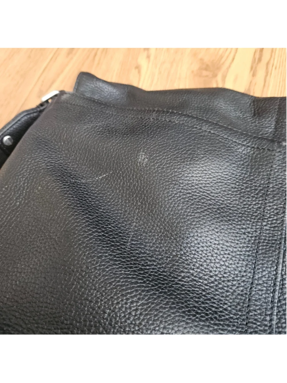 Vintage Coach Camden Messenger Bag Black Leather Laptop